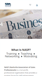 Mobile Screenshot of nashville-nasp.org